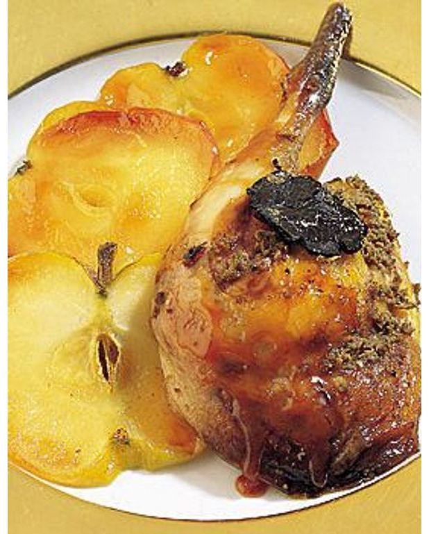 Faisan farci aux pommes pour 4 personnes - Recettes Elle à Table