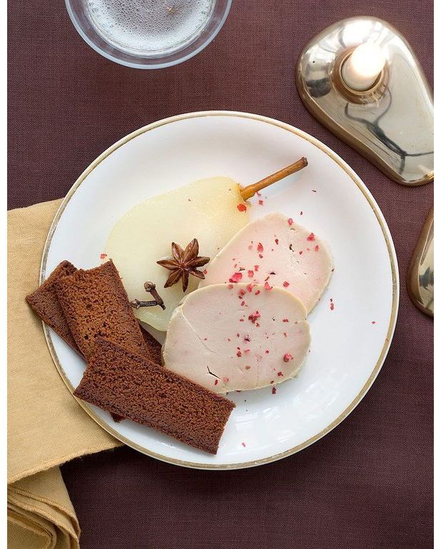 Foie gras cuit au sel pour 6 personnes Recettes Elle