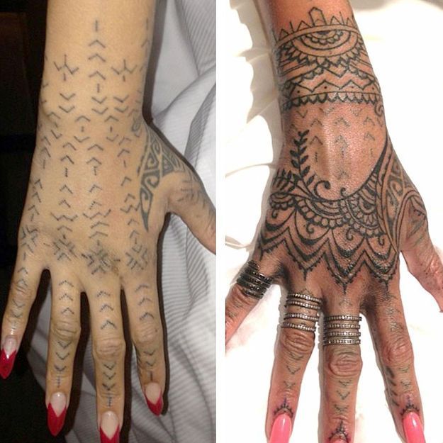 Rihanna, un caprice pour son tatouage !