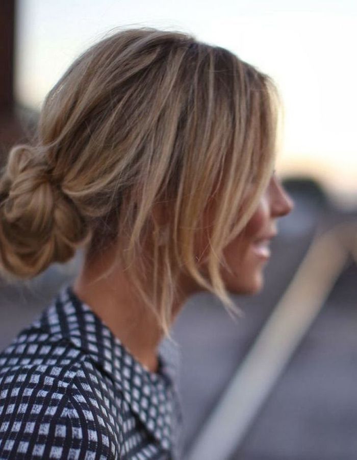 Coiffure cheveux attachés tendance hiver 2015 Cheveux attachés 45 idées de coiffures chics