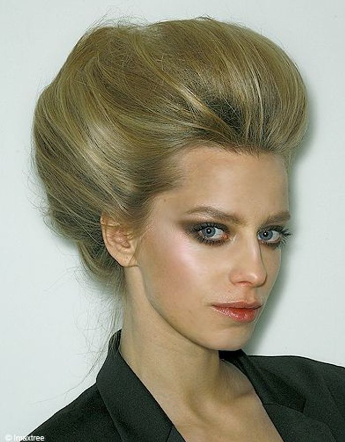 tuto chignon volumineux