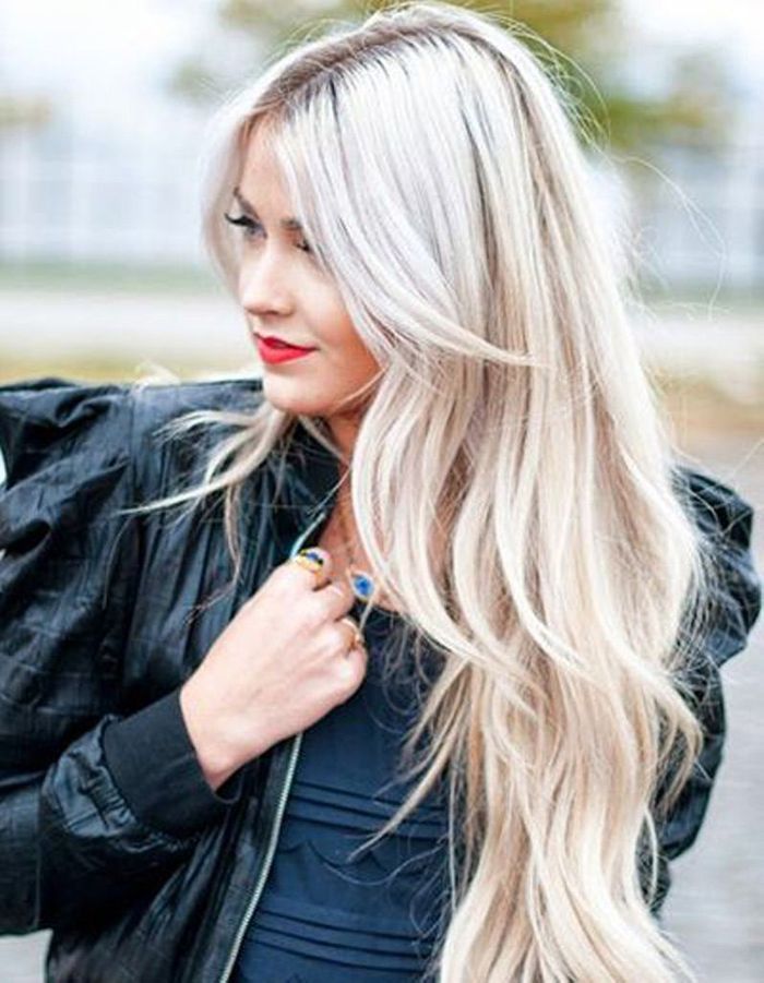 coupe cheveux long blond