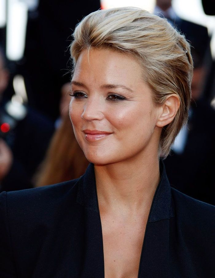 Coiffure Virginie Efira cheveux courts Les plus belles coiffures de Virginie Efira Elle