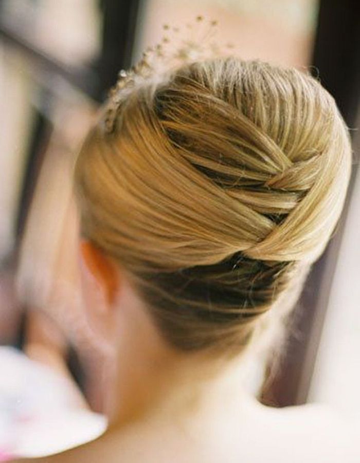 Coiffure mariée moderne