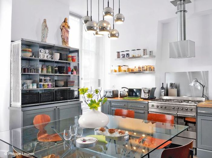 Cuisine : des rangements beaux et pratiques - Elle Décoration