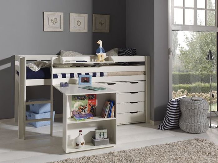 60 lits mezzanine pour gagner de la place elle décoration Lit surélevé adulte