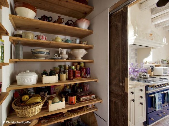 Cuisine campagne elle décoration Rideau pour cuisine campagne chic