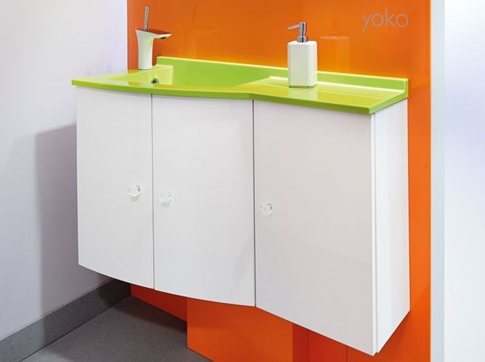 40 meubles pour une petite salle de bains elle décoration Bains Orange décor de salle