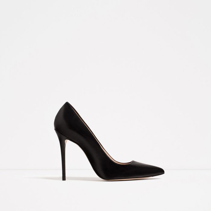 escarpins noirs zara
