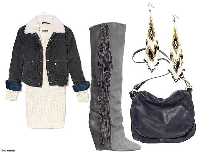 bottes a franges femme