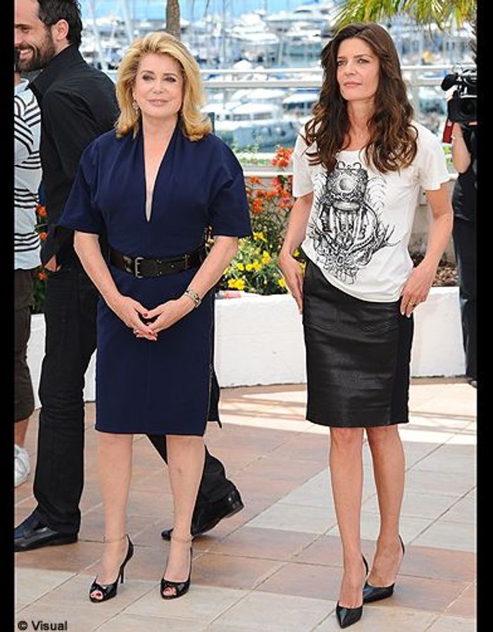 Catherine Deneuve et Chiara Mastroianni - Ludivine Sagnier entourée du
