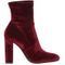 bottes rouges vernies